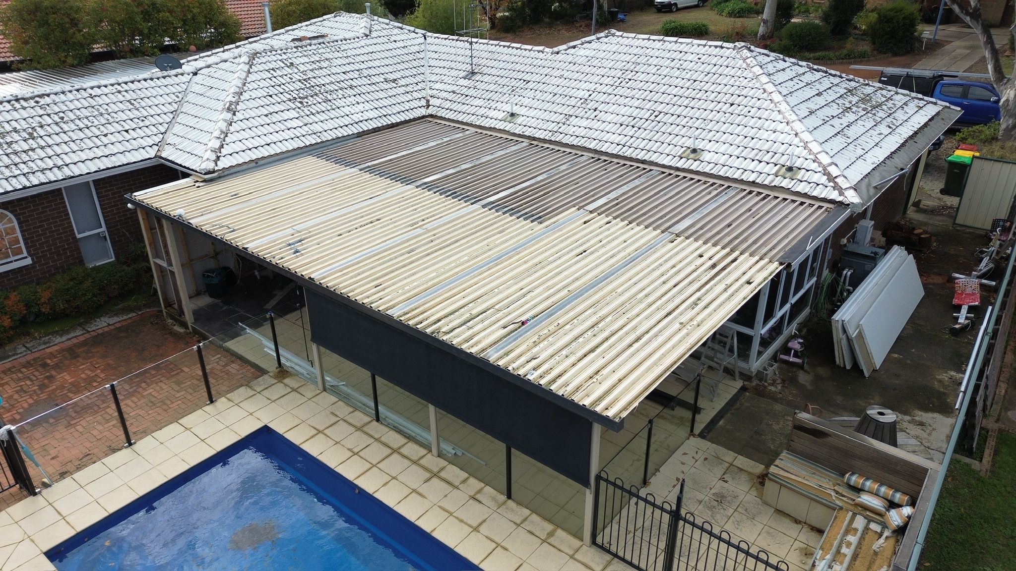 Renovation tied into a new outdoor area, BRT Building Canberra